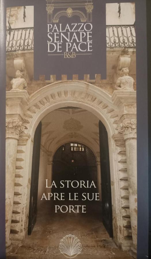 Palazzo Senape De Pace Bed & Breakfast Gallipoli Exterior photo